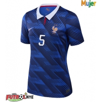 Camiseta Francia Jules Kounde #5 Primera Equipación para mujer Mundial 2026 manga corta